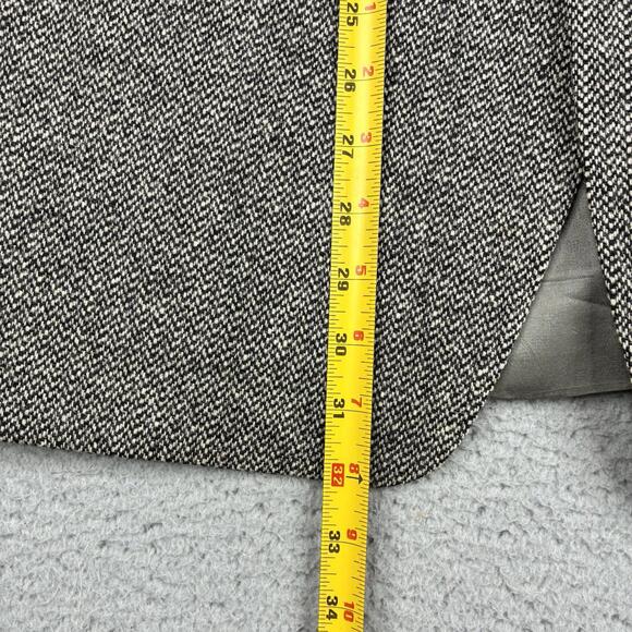 Vintage Burberrys Wool Tweed Blazer Sport Coat Men’s Gray Jacket 44R Old Money - Picture 5 of 15